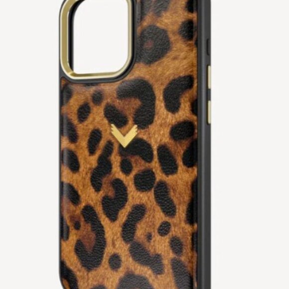 Velante Studio Goat Leather iPhone 16 Pro Case  Panthere Collection  Brand New - Picture 3 of 3